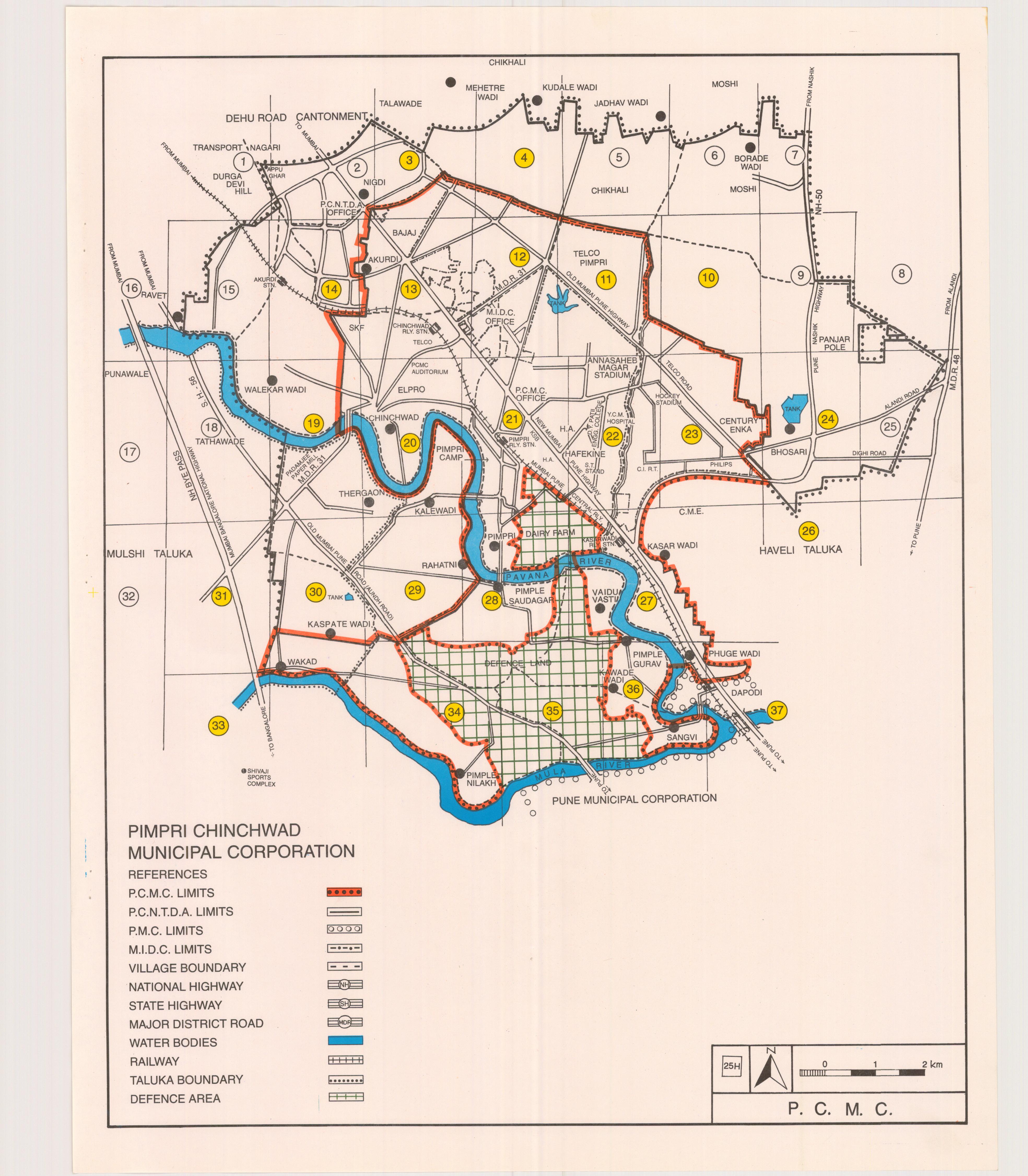 Map Of Pimpri Pune - Brandy Tabbitha